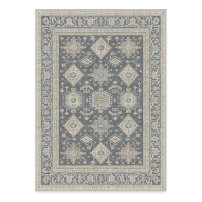 RUGGABLE – Cambria Ruby – Machine Washable Runner Rug – Pet &amp; Child Friendly – Stain &amp; Water Resistant – Non-Slip – 2.5&