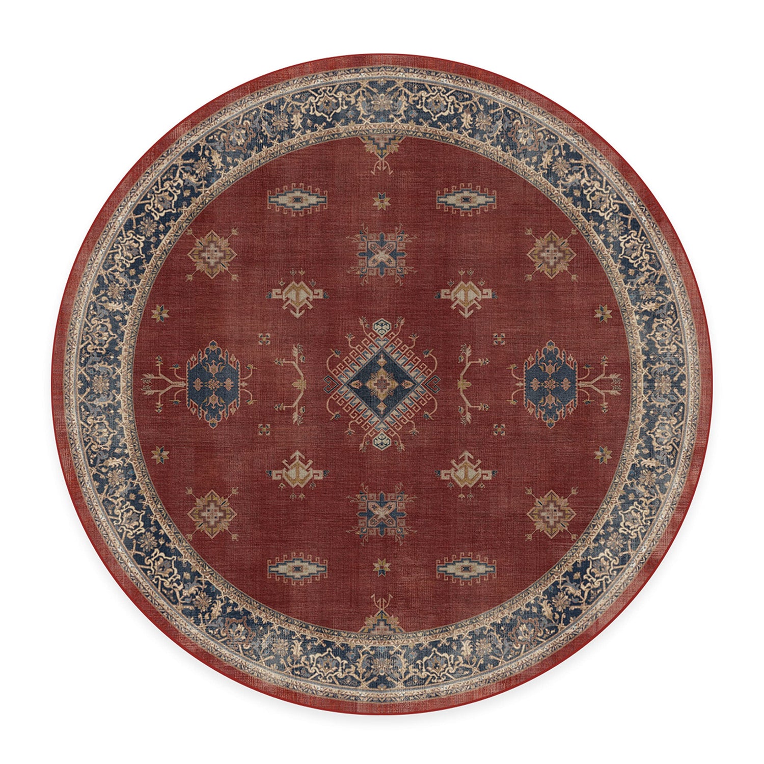 RUGGABLE – Verena Dark Wood – Machine Washable Runner Rug – Pet &amp; Child Friendly – Stain &amp; Water Resistant – Non-Slip – 2.5&