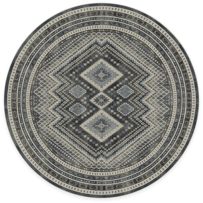 RUGGABLE Kaden Washable Rug - Perfect Vintage Area Rug for Living Room Bedroom Kitchen - Pet &amp; Child Friendly - Stain &amp; Water Resistant - Amber Red 3&