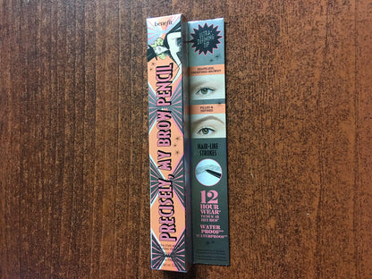 Benefit Precisely My Brow Pencil Ultra Fine Brow Defining, No. 4, Medium, 0.002 Ounce