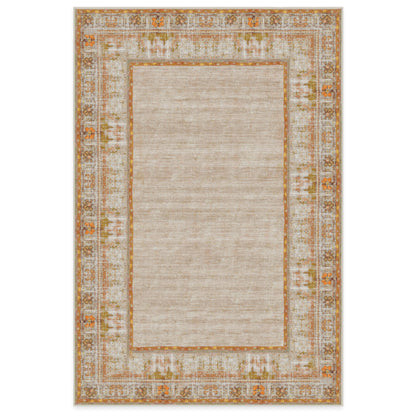 RUGGABLE Zinnia Runner Rug - Perfect Boho Washable Rug for Entryway Hallway Kitchen - Pet &amp; Child Friendly - Stain &amp; Water Resistant - Grey 2.5&