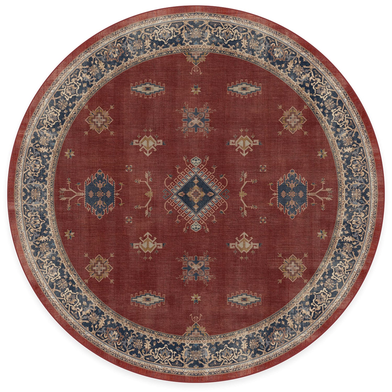 RUGGABLE – Verena Dark Wood – Machine Washable Runner Rug – Pet &amp; Child Friendly – Stain &amp; Water Resistant – Non-Slip – 2.5&