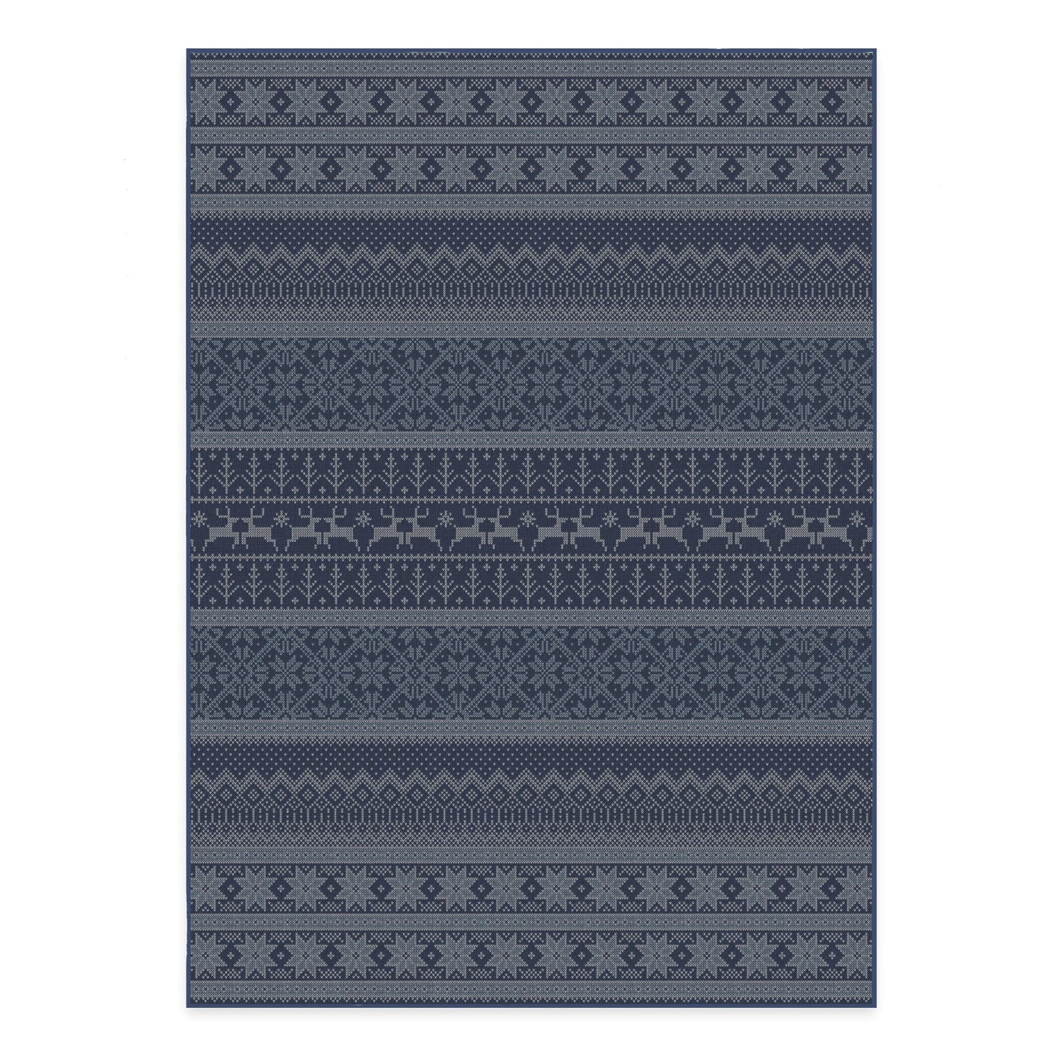 RUGGABLE Winter Plaid Washable Rug - Perfect Holiday Area Rug for Living Room Bedroom Kitchen - Pet &amp; Child Friendly - Stain &amp; Water Resistant - Dress Stewart Tartan Plaid 3&