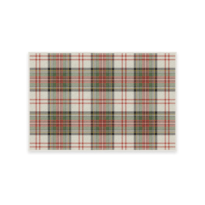 RUGGABLE Winter Plaid Washable Rug - Perfect Holiday Area Rug for Living Room Bedroom Kitchen - Pet &amp; Child Friendly - Stain &amp; Water Resistant - Dress Stewart Tartan Plaid 3&