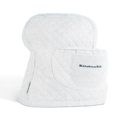 KITCHENAID Fitted Tilt-Head Solid Stand Mixer Cover with Storage Pocket, Quilted 100% Cotton, Milkshake, 14.4&quot;x18&quot;x10&quot;