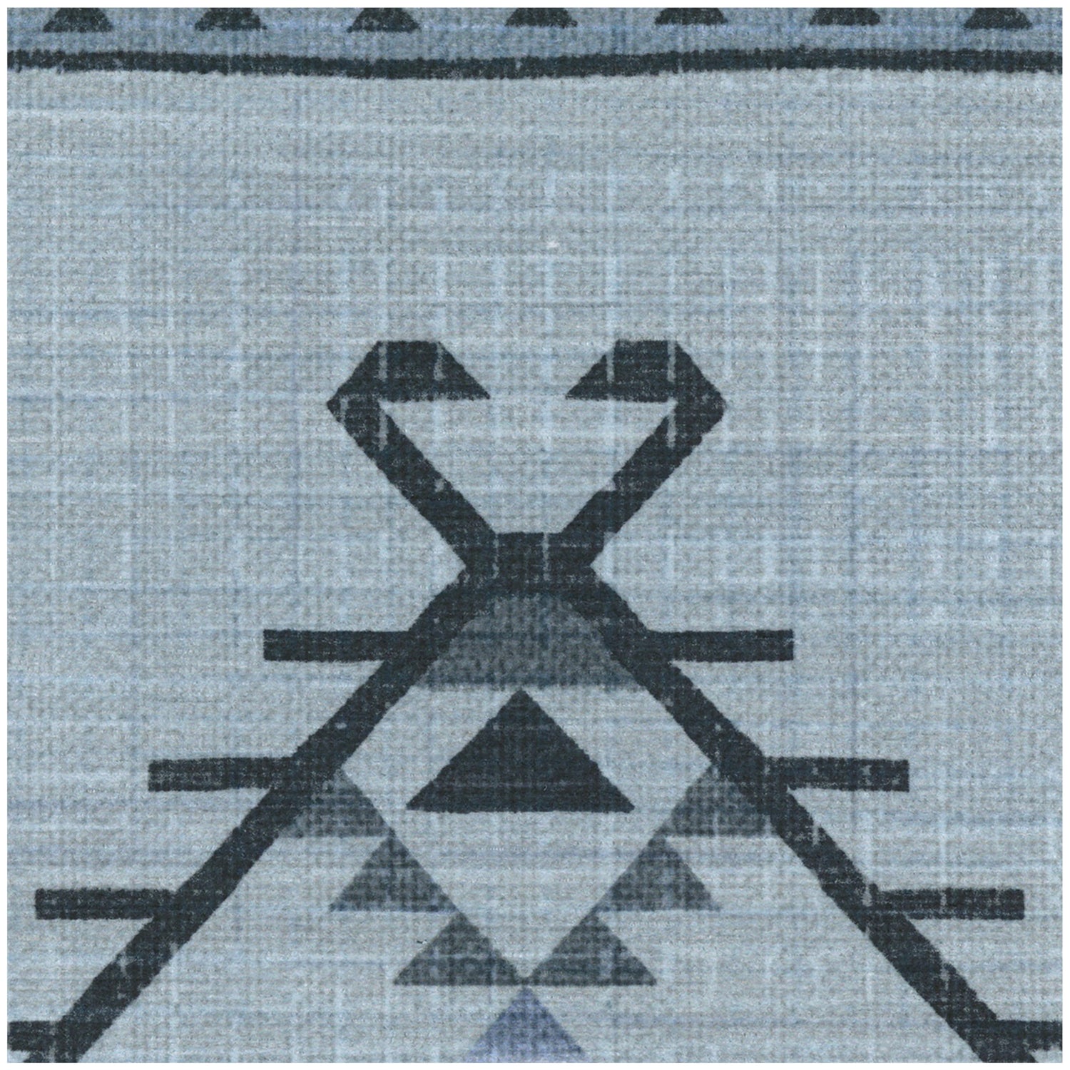 RUGGABLE Damali Runner Rug - Perfect Boho Washable Rug for Entryway Hallway Kitchen - Pet &amp; Child Friendly - Non-Toxic - Stain &amp; Water Resistant - Black &amp; White 2.5&