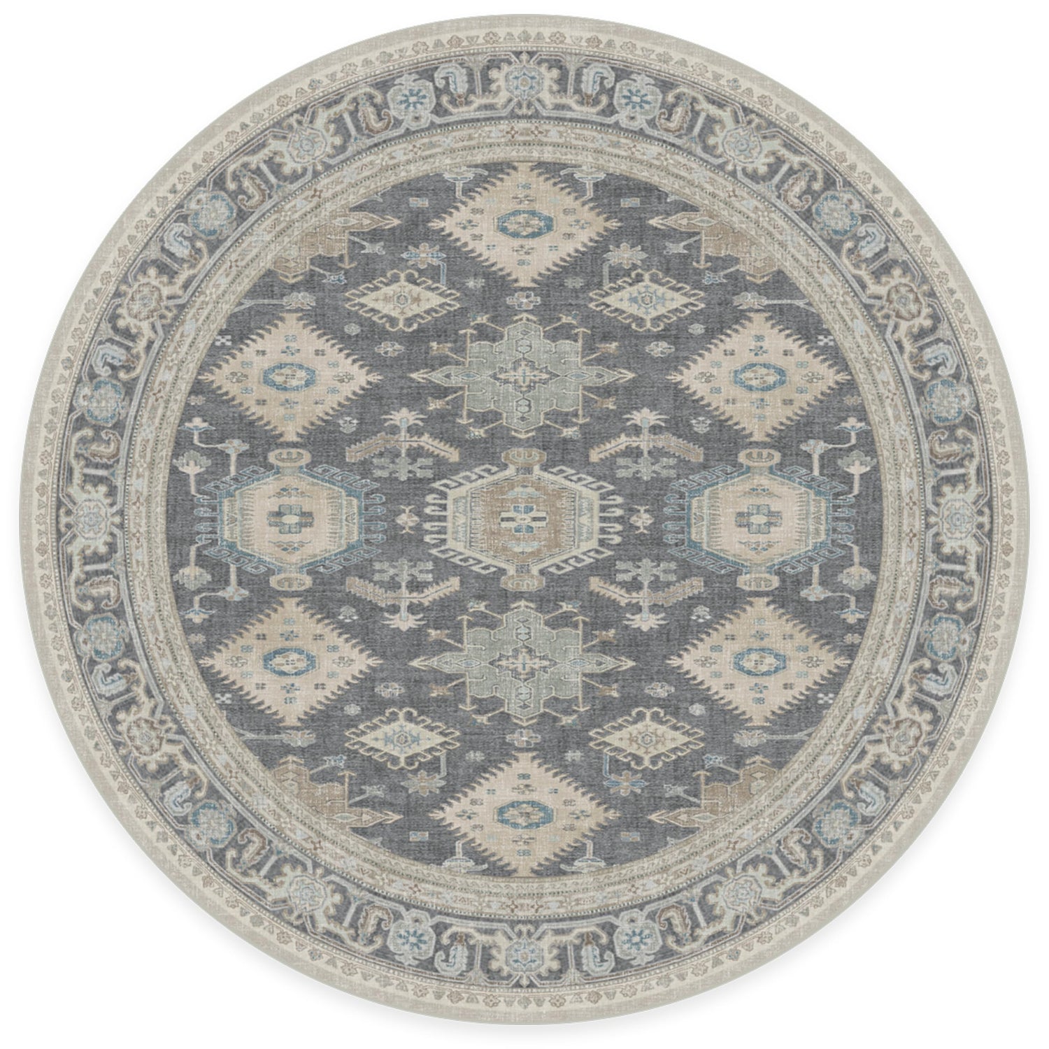 RUGGABLE – Cambria Ruby – Machine Washable Runner Rug – Pet &amp; Child Friendly – Stain &amp; Water Resistant – Non-Slip – 2.5&