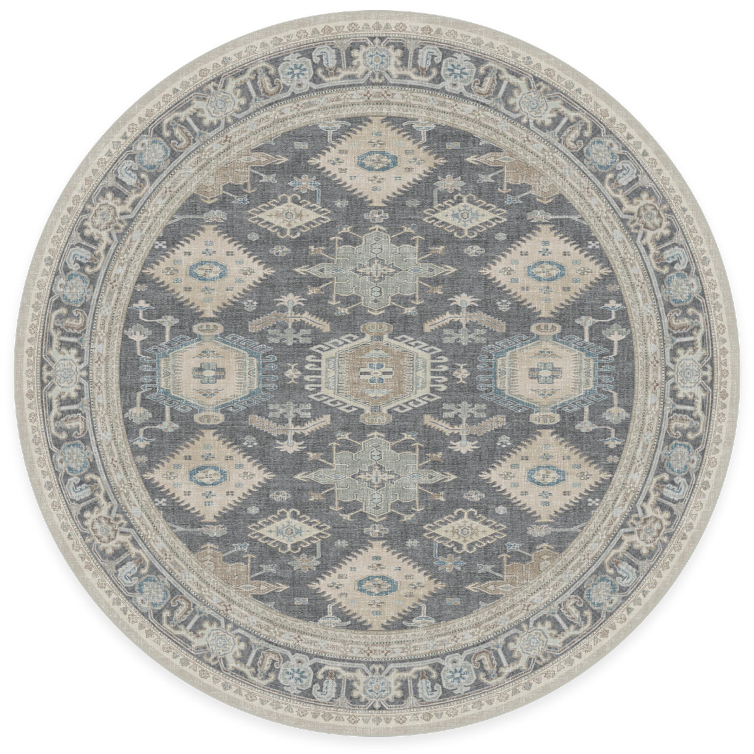 RUGGABLE – Cambria Ruby – Machine Washable Runner Rug – Pet &amp; Child Friendly – Stain &amp; Water Resistant – Non-Slip – 2.5&