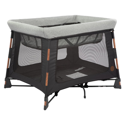 Maxi-Cosi Swift Baby Playpen with Mat, Baby Play Yards, Pack and Play with Bassinet - Portable Playpen for Babies and Toddlers, Classic Oat