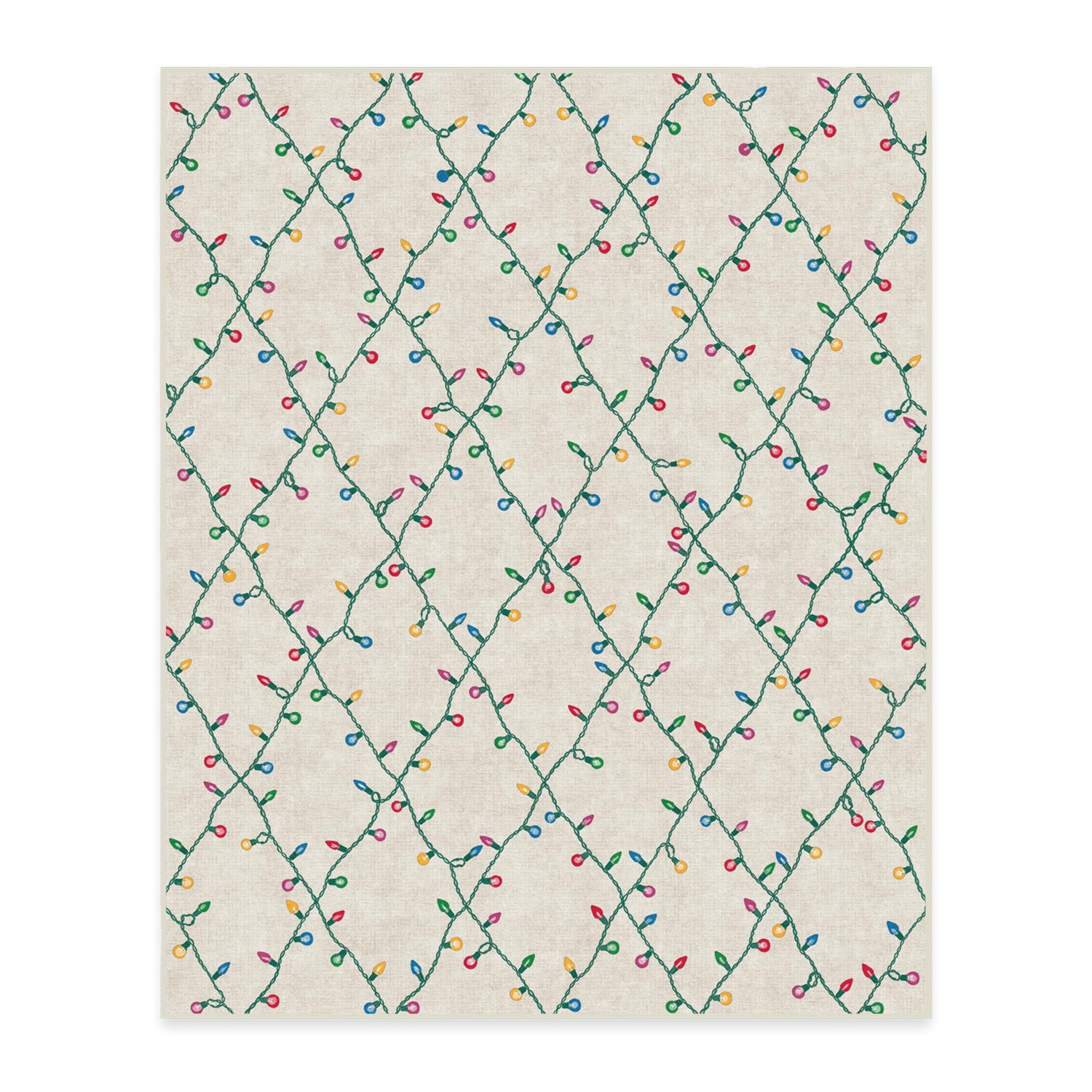 RUGGABLE Winter Plaid Washable Rug - Perfect Holiday Area Rug for Living Room Bedroom Kitchen - Pet &amp; Child Friendly - Stain &amp; Water Resistant - Dress Stewart Tartan Plaid 3&