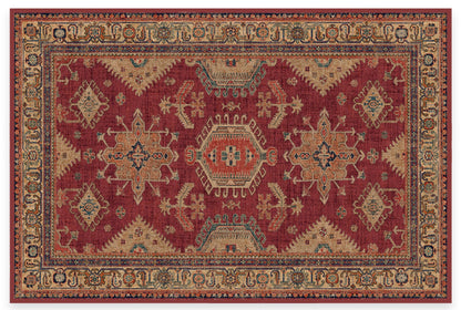 RUGGABLE – Cambria Ruby – Machine Washable Runner Rug – Pet &amp; Child Friendly – Stain &amp; Water Resistant – Non-Slip – 2.5&