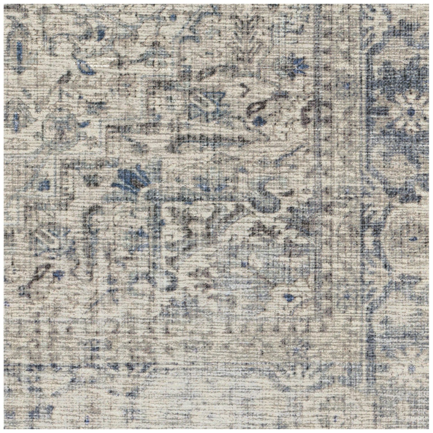 RUGGABLE Kamran Washable Rug - Perfect Vintage Area Rug for Living Room Bedroom Kitchen - Pet &amp; Child Friendly - Stain &amp; Water Resistant - Hazel 5&