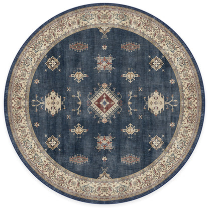 RUGGABLE – Verena Dark Wood – Machine Washable Runner Rug – Pet &amp; Child Friendly – Stain &amp; Water Resistant – Non-Slip – 2.5&