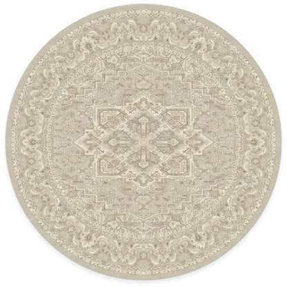 RUGGABLE Hendesi Heriz Washable Rug - Perfect Antique Vintage Area Rug for Living Room Bedroom Kitchen - Pet &amp; Child Friendly - Stain &amp; Water Resistant, Non-Slip - Abalone 2&