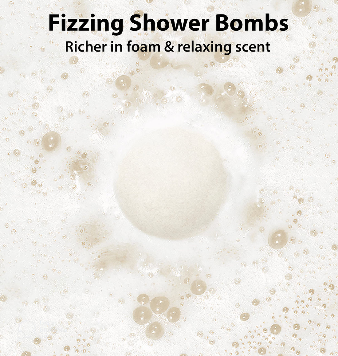 Large Natural Organic Collagen Bath Bomb Infused Oatmeal Milk &amp; Honey Essential Oil - 10 oz 1pc