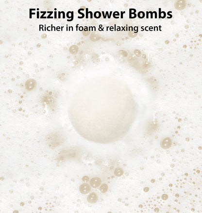 Large Natural Organic Collagen Bath Bomb Infused Oatmeal Milk &amp; Honey Essential Oil - 10 oz 1pc
