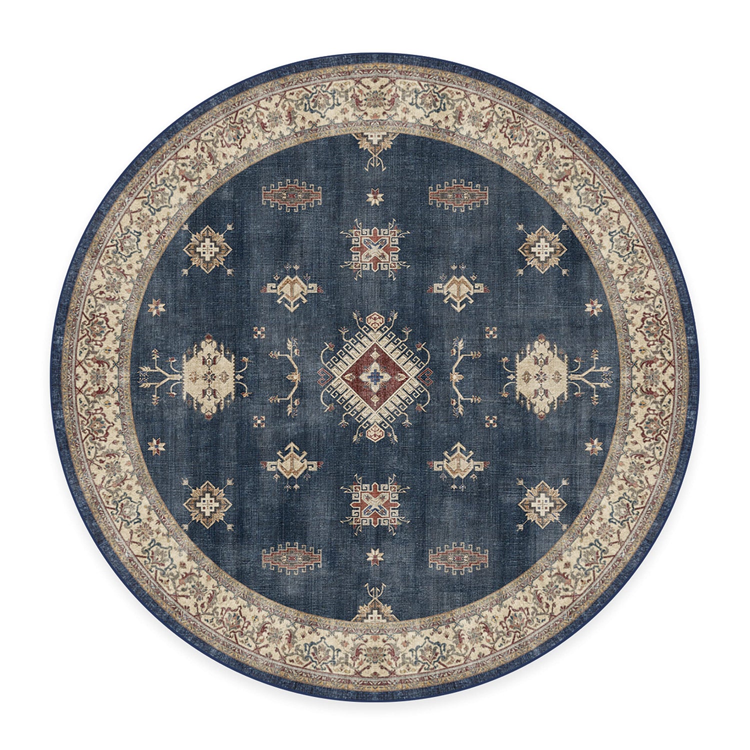 RUGGABLE – Verena Dark Wood – Machine Washable Runner Rug – Pet &amp; Child Friendly – Stain &amp; Water Resistant – Non-Slip – 2.5&