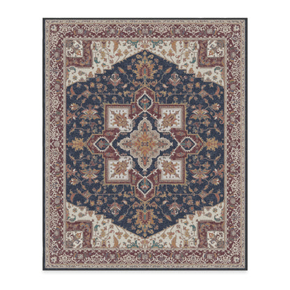 RUGGABLE Maral Heriz Washable Rug - Perfect Vintage Area Rug for Living Room Bedroom Kitchen - Pet &amp; Child Friendly - Stain &amp; Water Resistant - Creme 3&