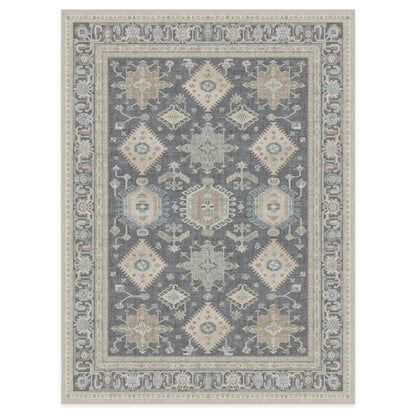 RUGGABLE – Cambria Ruby – Machine Washable Runner Rug – Pet &amp; Child Friendly – Stain &amp; Water Resistant – Non-Slip – 2.5&