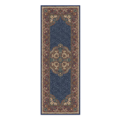 RUGGABLE Disney Traditional Mickey Mouse Washable Rug - Perfect Area Rug for Nursery Playroom Kids Room - Pet &amp; Child Friendly - Stain &amp; Water Resistant - Damask Grey 3&