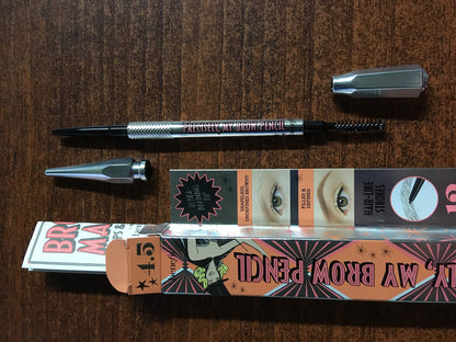 Benefit Precisely My Brow Pencil Ultra Fine Brow Defining, No. 4, Medium, 0.002 Ounce