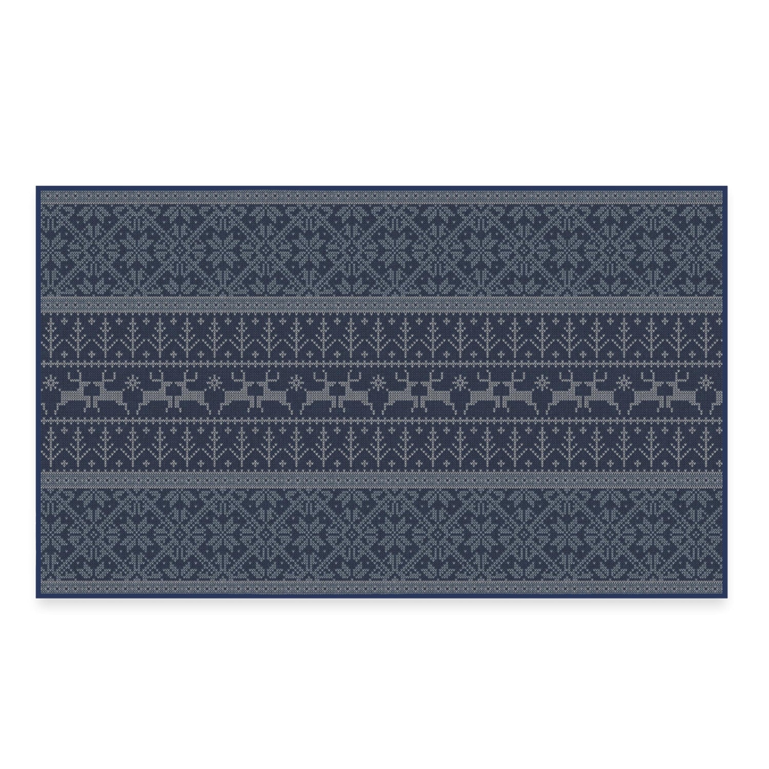 RUGGABLE Winter Plaid Washable Rug - Perfect Holiday Area Rug for Living Room Bedroom Kitchen - Pet &amp; Child Friendly - Stain &amp; Water Resistant - Dress Stewart Tartan Plaid 3&