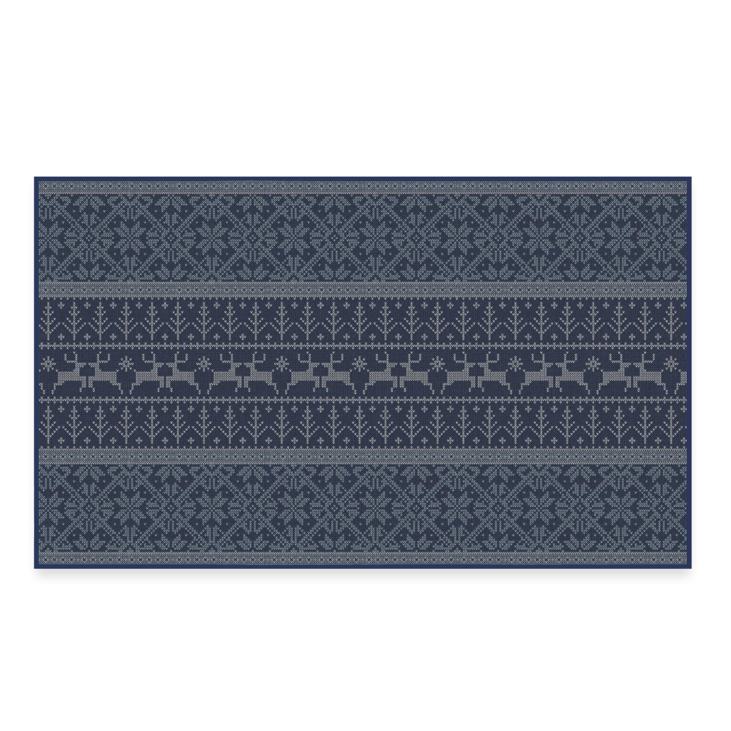 RUGGABLE Winter Plaid Washable Rug - Perfect Holiday Area Rug for Living Room Bedroom Kitchen - Pet &amp; Child Friendly - Stain &amp; Water Resistant - Dress Stewart Tartan Plaid 3&