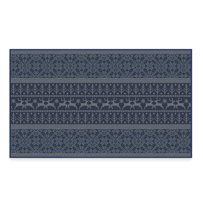 RUGGABLE Winter Plaid Washable Rug - Perfect Holiday Area Rug for Living Room Bedroom Kitchen - Pet &amp; Child Friendly - Stain &amp; Water Resistant - Dress Stewart Tartan Plaid 3&