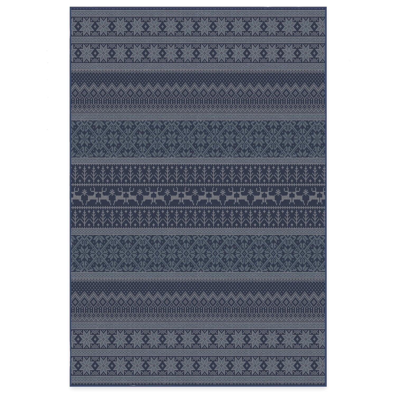 RUGGABLE Winter Plaid Washable Rug - Perfect Holiday Area Rug for Living Room Bedroom Kitchen - Pet &amp; Child Friendly - Stain &amp; Water Resistant - Dress Stewart Tartan Plaid 3&