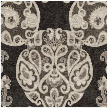 RUGGABLE Disney Traditional Mickey Mouse Washable Rug - Perfect Area Rug for Nursery Playroom Kids Room - Pet &amp; Child Friendly - Stain &amp; Water Resistant - Damask Grey 3&