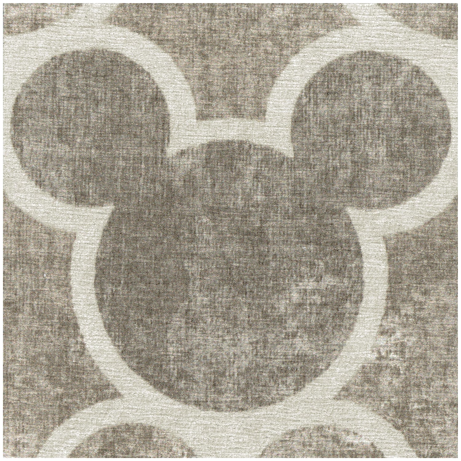 RUGGABLE Disney Classic Minnie Mouse Washable Rug - Perfect Area Rug for Nursery Playroom Kids Room - Pet &amp; Child Friendly - Stain &amp; Water Resistant - Trellis Pink 5&