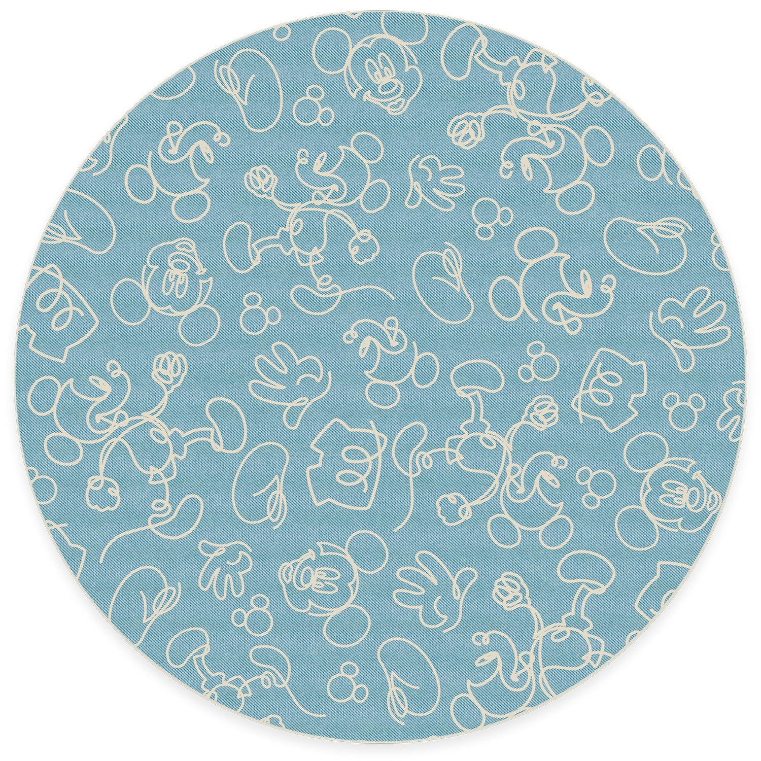 RUGGABLE Disney Classic Minnie Mouse Washable Rug - Perfect Area Rug for Nursery Playroom Kids Room - Pet &amp; Child Friendly - Stain &amp; Water Resistant - Trellis Pink 5&
