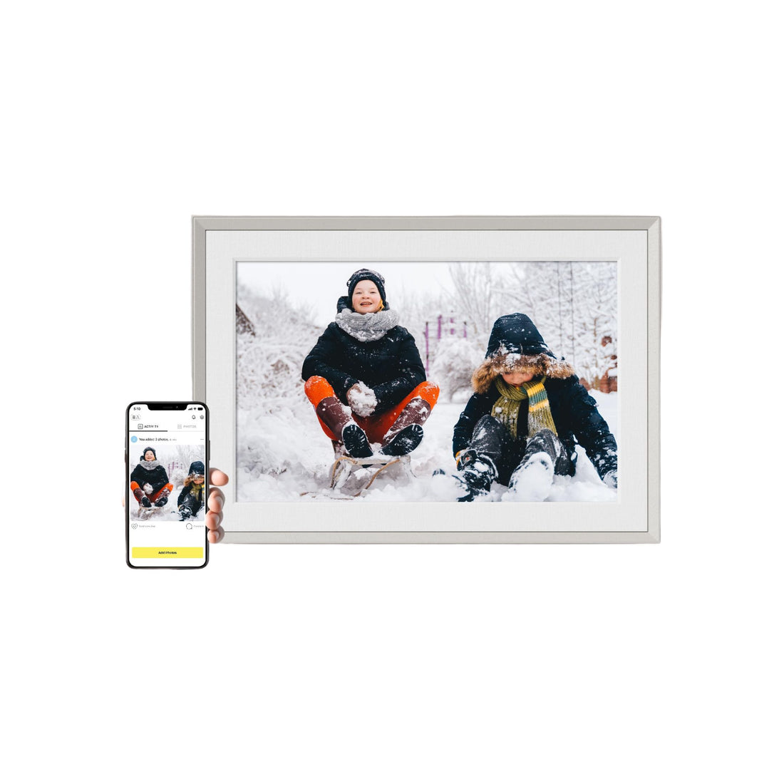 Aura Digital Picture Frame - 10.1&quot; HD Mat Display | Wirecutter&