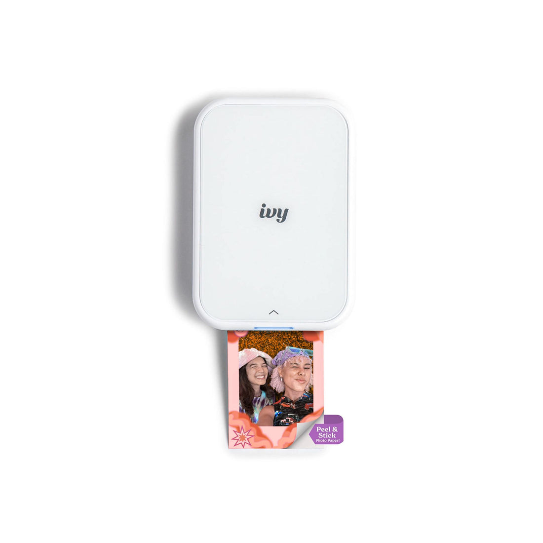 Canon Ivy 2 Mini Photo Printer, Print from Compatible iOS &amp; Android Devices, Sticky-Back Prints, Pure White