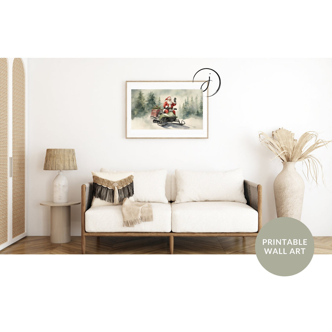 Fun Christmas Art | Santa&